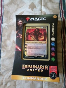 mtg dominaria united commander decks Deck [4] play deck of 100 Magic cards (2 traditional foil legendary cards Historian's Boon | Dominaria United