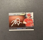2019 Topps Diamond Icons /25 Mike Trout Silver Ink On Card Auto #SI-MI
