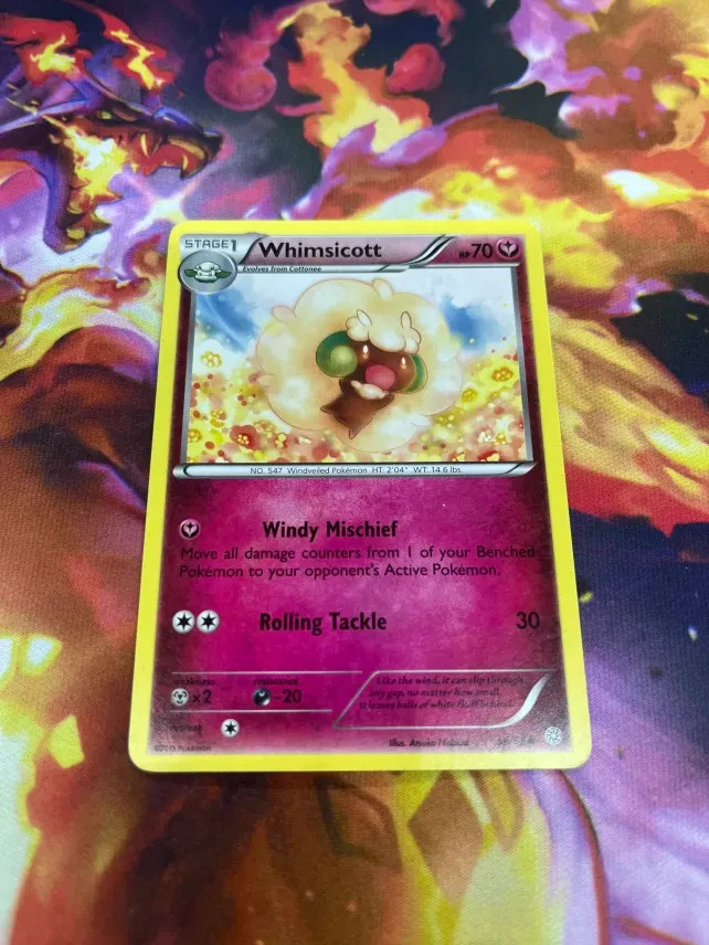 Whimsicott 56/98 XY - Ancient Origins Regular LP-Lightly Played Pokémon TCG