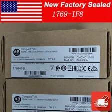 AB 1769-IF8 CompactLogix 8 Pt Analog Input Module 2022 New 1769IF8 TX