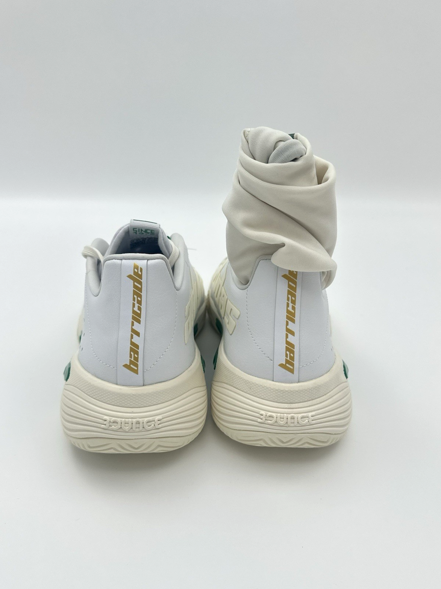 Adidas Barricade U Stanniversary Men's Size 10 White Green Tennis