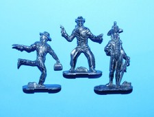 S.S. KRESGE MEN OF THE WEST DIE-CAST BILLY THE KID, JESSE JAMES, RANDOM NAPOLEON