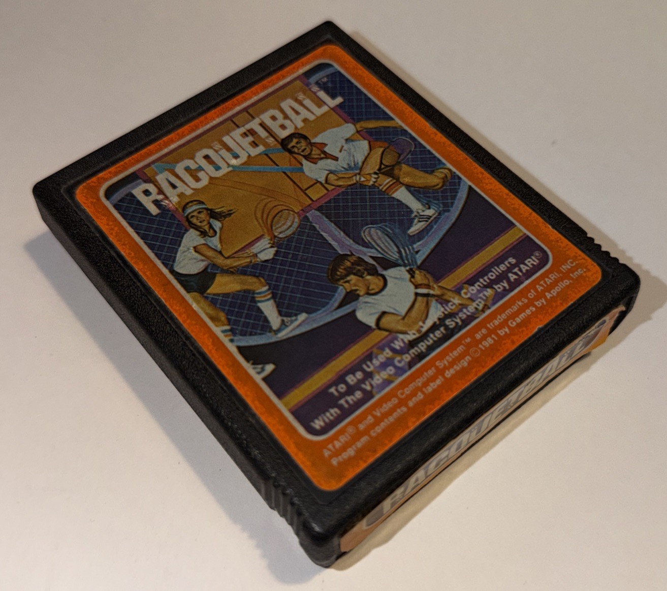 Racquetball (Atari 2600, 1981) Apollo Games - Cleaned & Tested