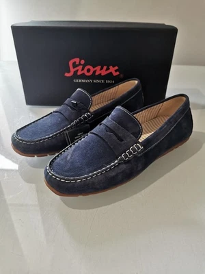 Sioux Carmona Mokassins Loafer Slipper Super Soft Hand genäht Leder Damen Gr 40 - Bild 1 von 4