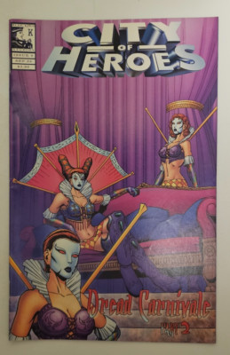 Blue King Studios City Of Heroes #4 Dread Carnivale Part 2 Comic Book 2004
