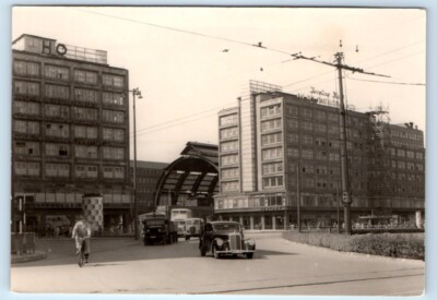RPPC BERLIN Alexanderplatz GERMANY 4x6 Postcard
