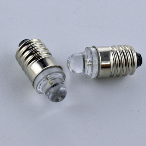 4pcs LED E10 Screw Lens Bulb DC3V POSITIVE EARTH for 2-Cell Replacement for: 222 - Picture 5 of 7