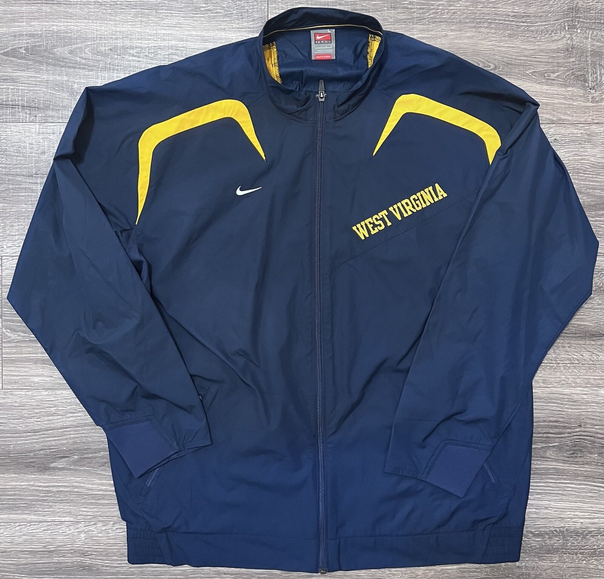 Wvu Mountaineers 247 Sports Wvu Nike Fit Storm Jacket Mens L West