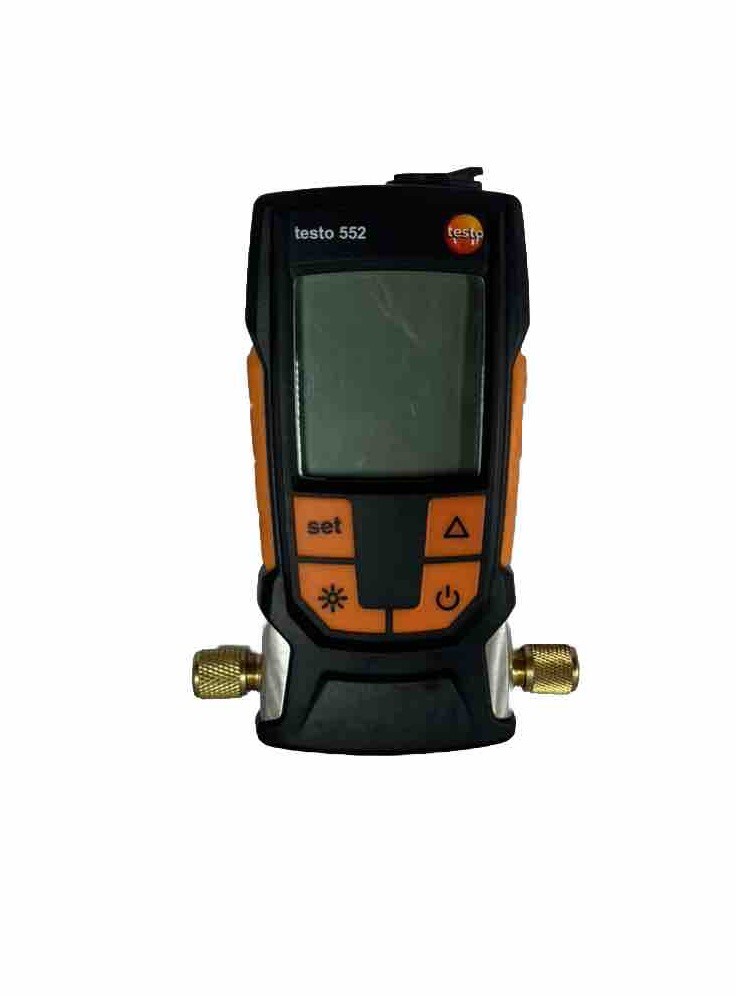 Testo 552 Digital Vacuum Gauge 4029547018480 eBay