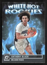 2023-24 Optic Basketball Anthony Black #1 White Hot Rookies RC Orlando Magic