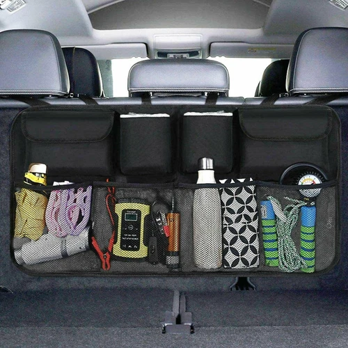 Large Car Boot Organizer Tidy Back Seat Storage Hanging Pocket Accessories
