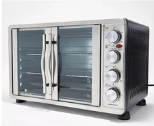 Cook's Essentials Convection Oven w/ French Doors & Rotisserie