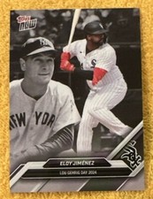 2024 Topps NOW Lou Gehrig Day #LGD-10 ⚾️ Eloy Jimenez ⚾️ Chicago White Sox 🧦