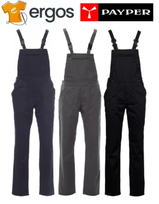 PAYPER TROLLEY Pettorina Salopette Completo Meccanico Imbianchino da Lavoro Tuta