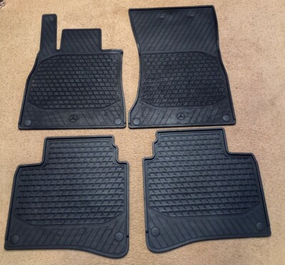Genuine Mercedes Benz OEM Set Of 4 Floor Mats A2226804848 Great 