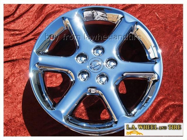 SET OF 4 NEW CHROME 17