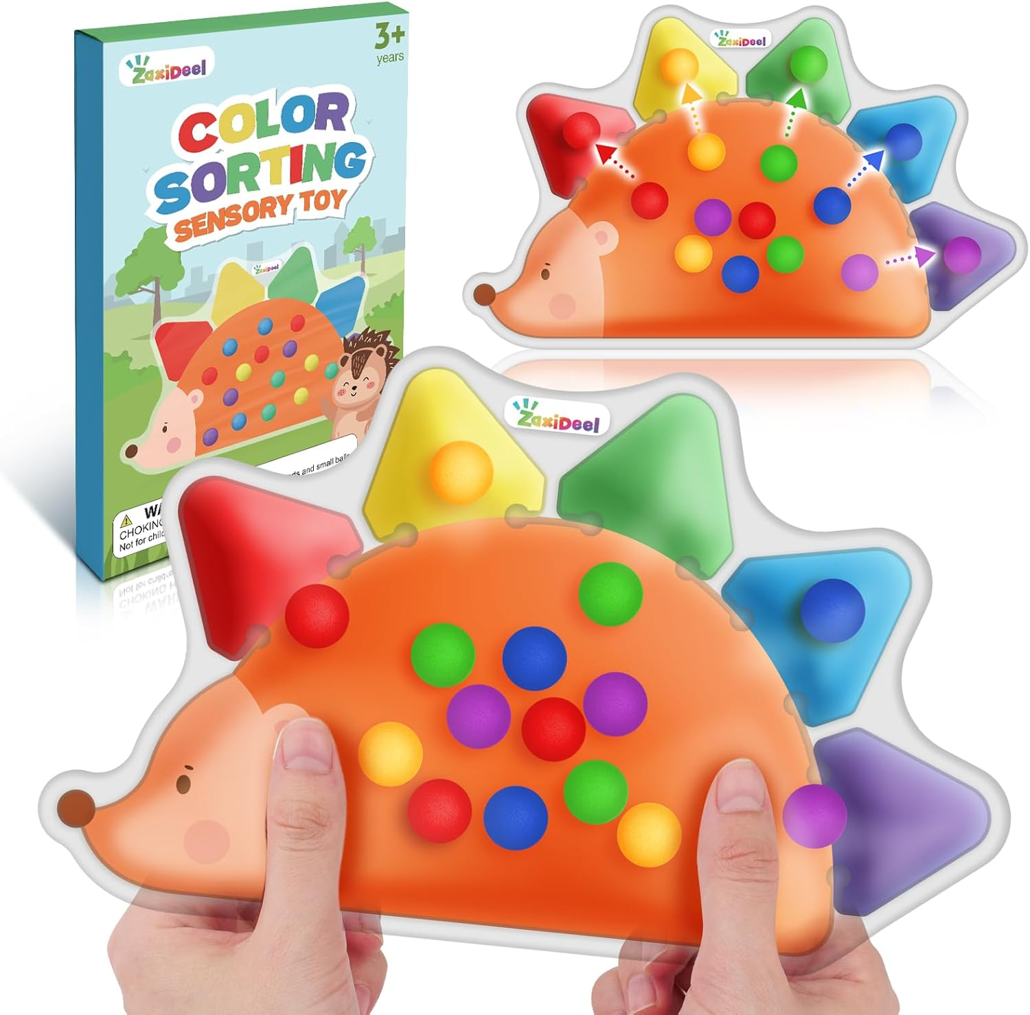 Color Sorting Toys for Toddlers – Fine Motor Skills Sensory Learning Games