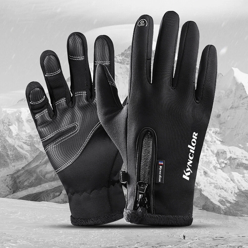 Fishing Hiking Ski Full Finger Gloves Winter Warm Touch Screen Non