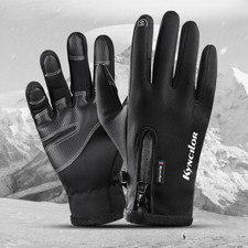 Fishing Hiking Ski Full Finger Gloves Winter Warm Touch Screen Non-slip Mittens