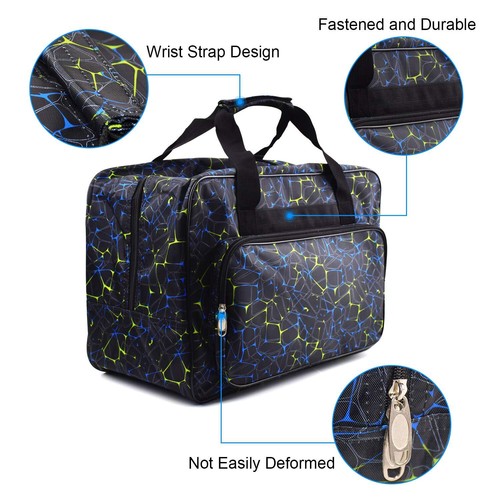 Black Sewing Machine Carrying CaseUniversal Canvas Carry Tote BagPortable Pad... - Picture 4 of 6