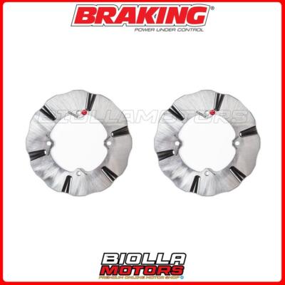 SATZ BREMSSCHEIBEN VORNE BRAKING ARCTIC CAT ALTERRA 700 / XT 695 2016 - 2018 [