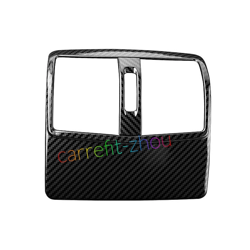 For Mercedes Benz CLS Class 2012-2015 Carbon Fiber Style Rear Vent Cover Trim - Image 3 of 4