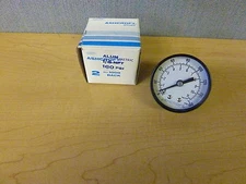 Ashcroft Pressure Gauge 1000 160 PSI 2" Dial Alum Back 1/4 NPT (10876)