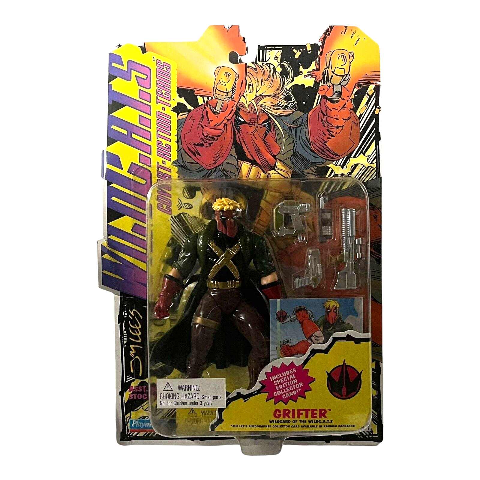 Wildcats Grifter 6 Inch Vintage Action Figure 1994 Playmates