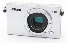 USED Nikon 1 J4 18.4MP Digital SLR Camera - SILVER  FREESHIPPING