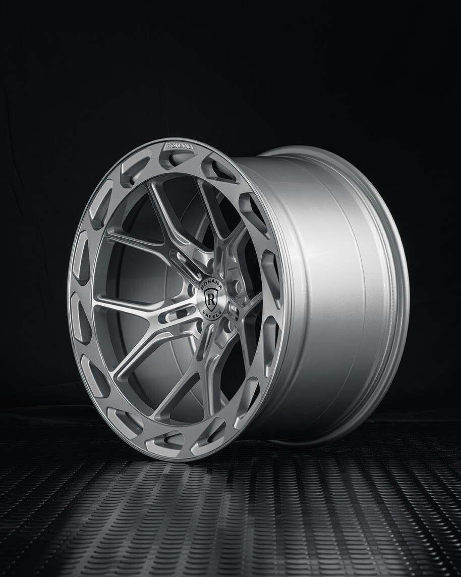 20” ROHANA RFX19 MACHINE SILVER WHEELS RIMS FOR LAMBORGHINI GALLARDO 20X9 & 11