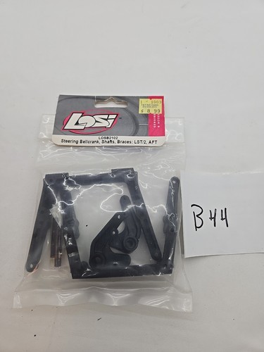 Losi LOSB2102 Steering Bellcrank, Shaft, Braces: LST/2, AFT