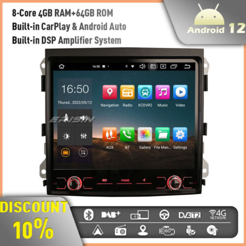 8-Core 64GB CarPlay IPS DAB+ Android 12 Car Stereo GPS Radio for PORSCHE CAYENNE - Afbeelding 1 van 12