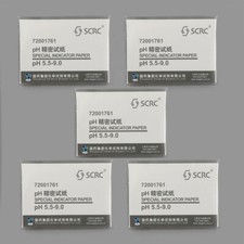 pH5.5 to pH9 Test Strips 400Litmus Indicator Paper Alkaline Acid Testing, 5 Pack