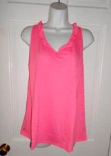 NWT LILLY PULITZER ROXIE PINK GIGI RUFFLE TOP XXL