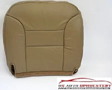 98 Compatible with GMC 15-2500 Driver Side Bottom Replacement Leather Seat Cover