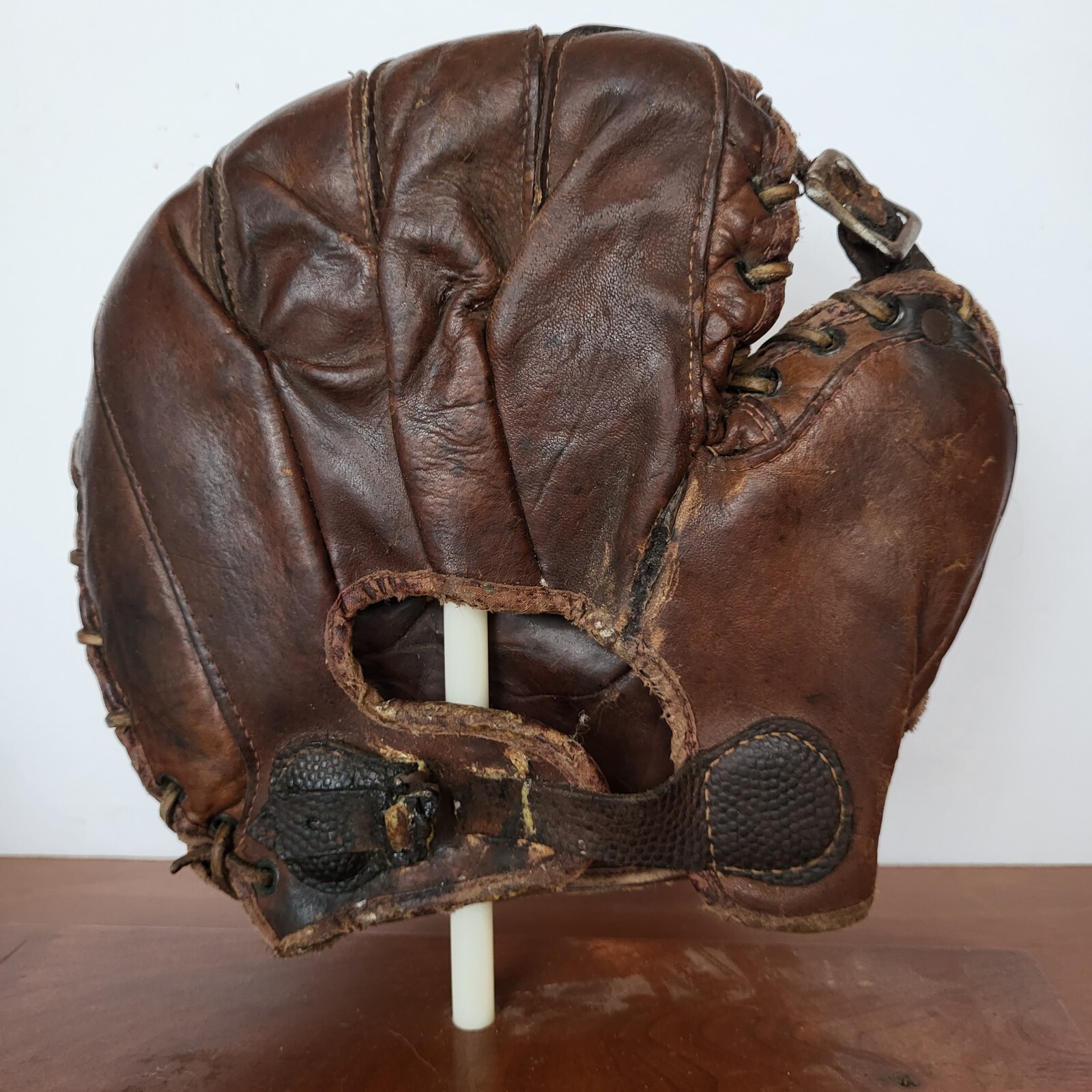 Vintage Double Buckleback First Baseman Mitt eBay