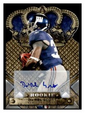 DA'REL SCOTT 2011  Panini Crown Royale AUTOGRAPH /499 AUTO