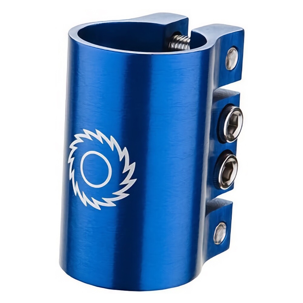 RAZOR ULTRA PRO QUAD HEAD CLAMP BLUE FOR 31.8MM DIAMETER SCOOTER HANDLEBARS