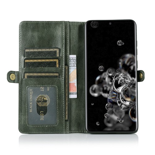 Card Slots Detachable Flip Leather Case for Samsung S25 S24 S23 S22 S21 S20Ultra - Picture 11 of 18