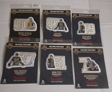 A BEAUTIFUL BRAND NEW SET OF 6 LAS VEGAS GOLDEN KNIGHTS COLLECTIBLE PATCHES