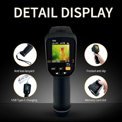Infrared Thermal Imager Handheld Thermal Imaging Camera USB Rechargeable 8GB - Picture 4 of 9