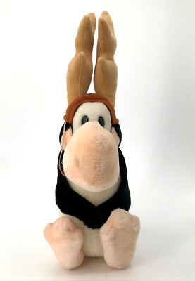 Vintage 1985 Christmas Bloom County Opus Reindeer Plush ~16''