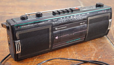 Boombox Ghettoblaster Electronics 8009 HiFi Vintage Cassette Recorder Radio 80s