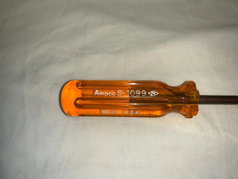 Orange Ampco Safety Tool s-1099 #2 Non Magnetic/Sparking Phillips Screwdriver - Image 2 of 3