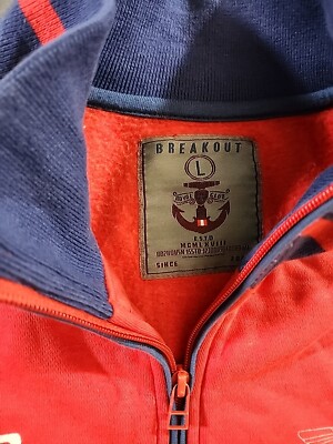 Breakout Aston Martin Racing Red Full Zip High Neck GB Track