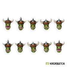 KROMLECH ORC RAIDER HEADS