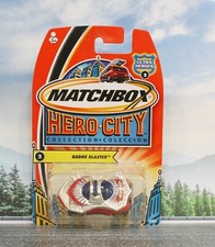 MATCHBOX HERO CITY - 2 BADGE BLASTER - POLICE - DIECAST MODEL - MINT ON CARD