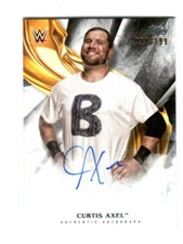 WWE Curtis Axel 2019 Topps Undisputed On Card Autograph SN 21 of 199