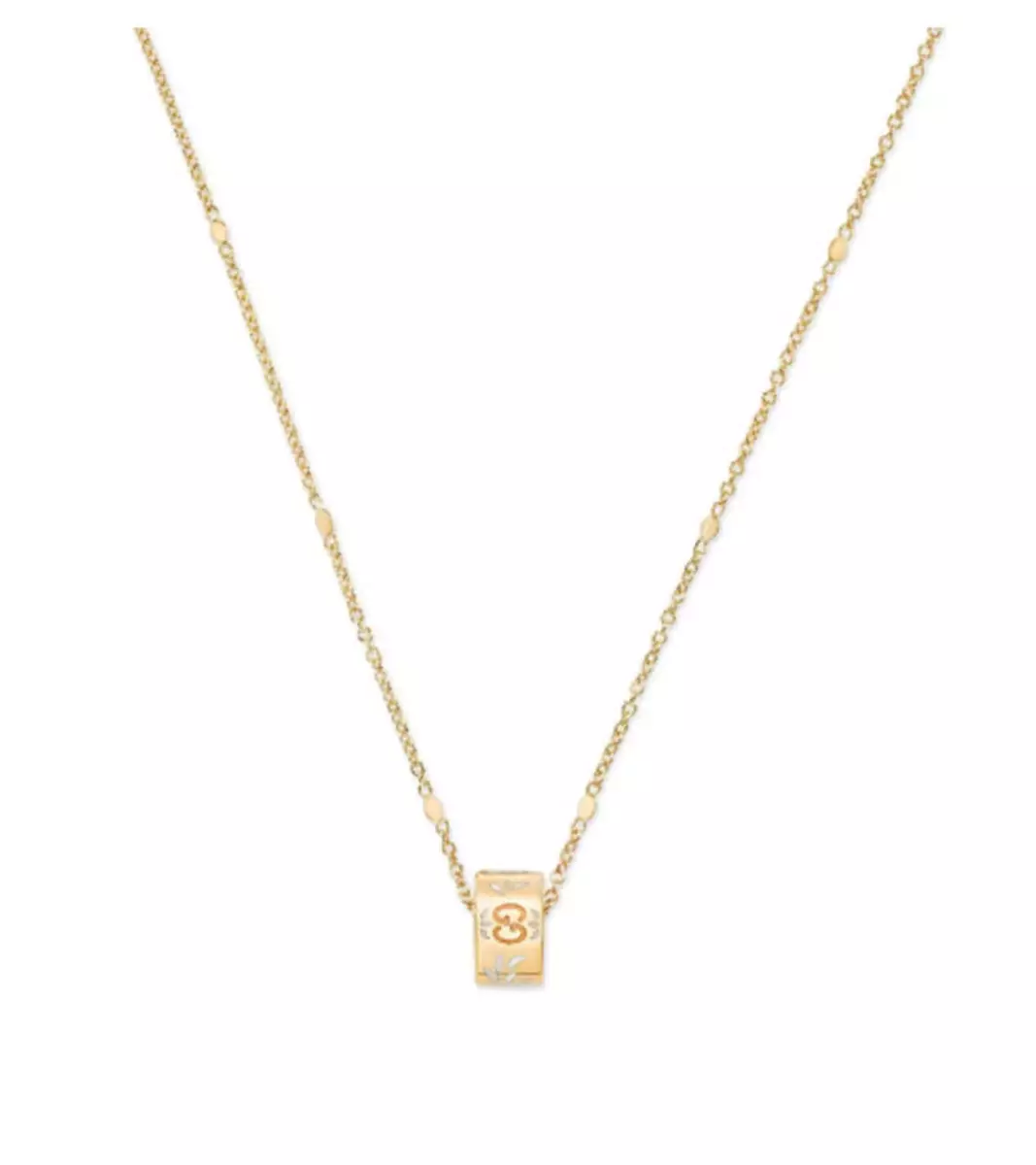 Gucci icon necklace in hotsell yellow gold