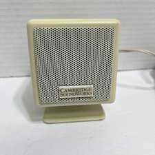 Cambridge Soundworks PC Works Henry Kloss Cube Speaker White TESTED WORKING